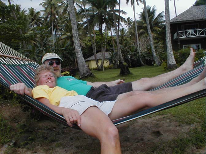 Relaxing in the hamick